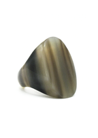 signet horn ring