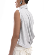 draped loner university - t