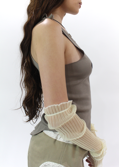 "Femme Moth" Tie Tank