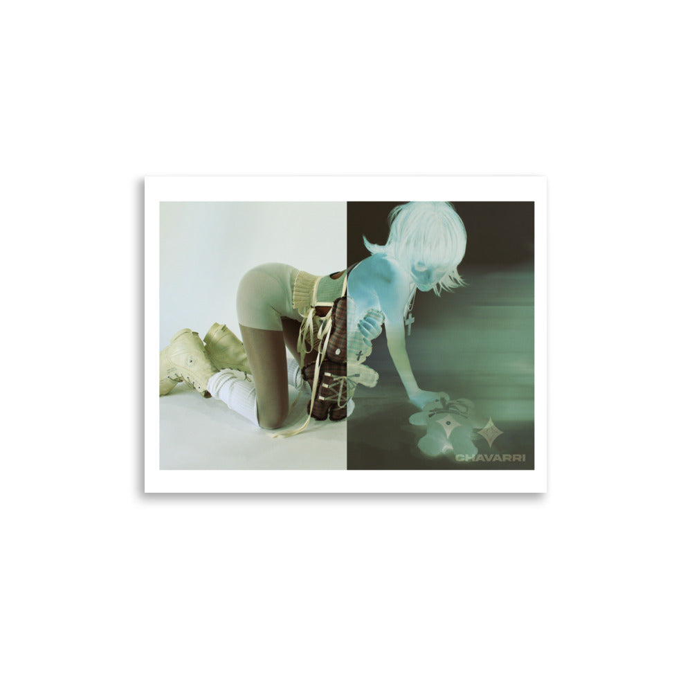 'Poster Girl' Poster Print 14" x 11"