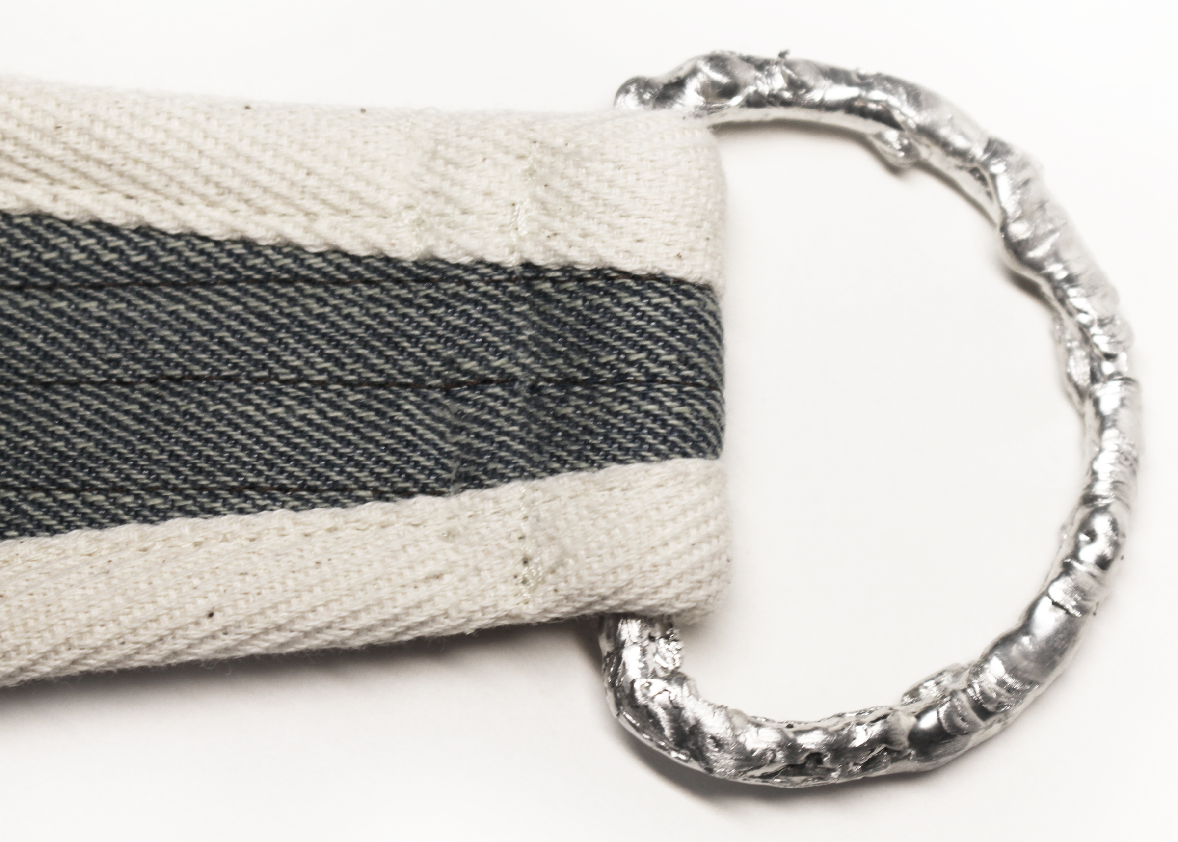 "Morphic" Quilted Denim Vest